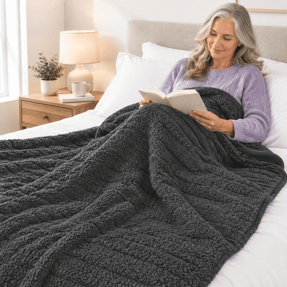 Electric Heated Blanket Size 62