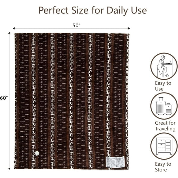 Electric Heated Blanket Throw