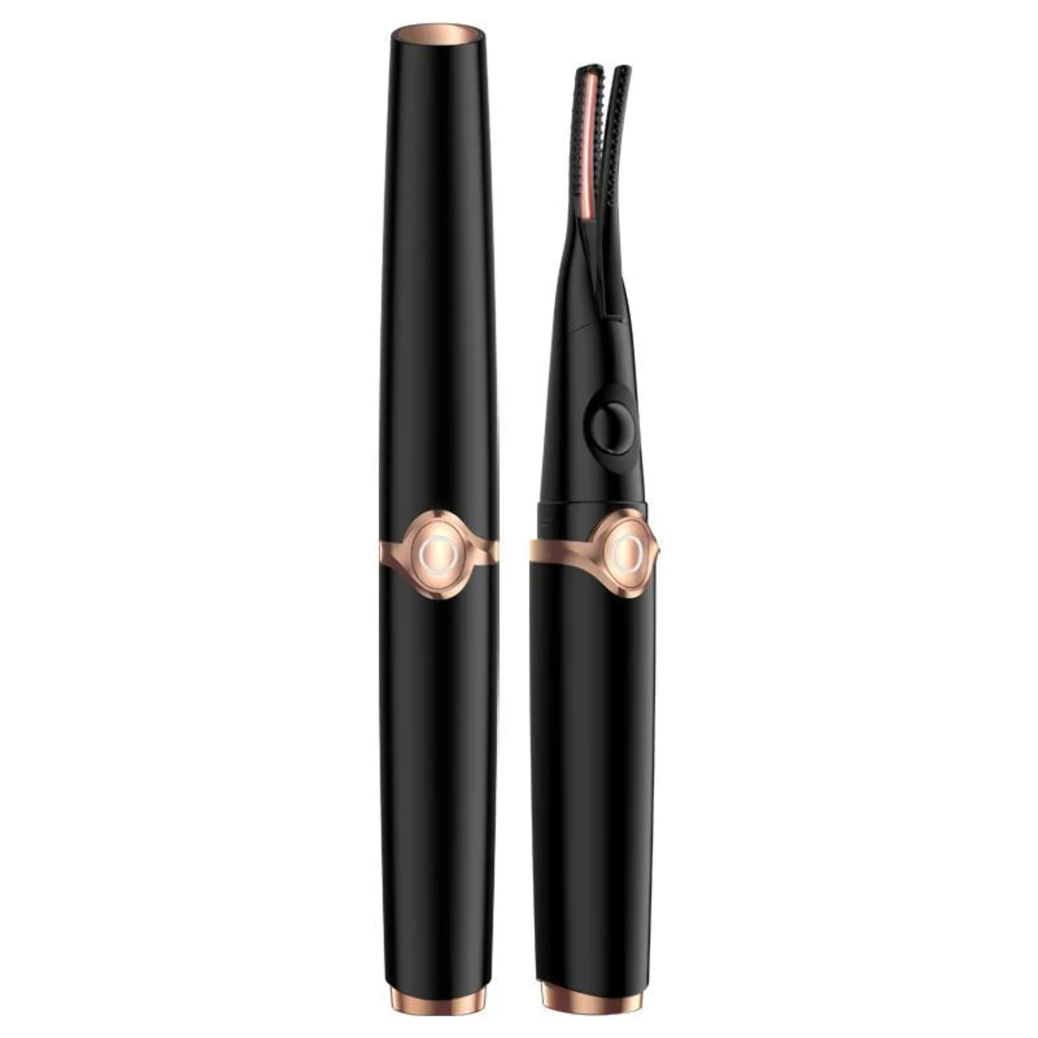 Electric Heated Eyelash Curler Makeup Curling Tool Long Lasting USB-Rechargeable
