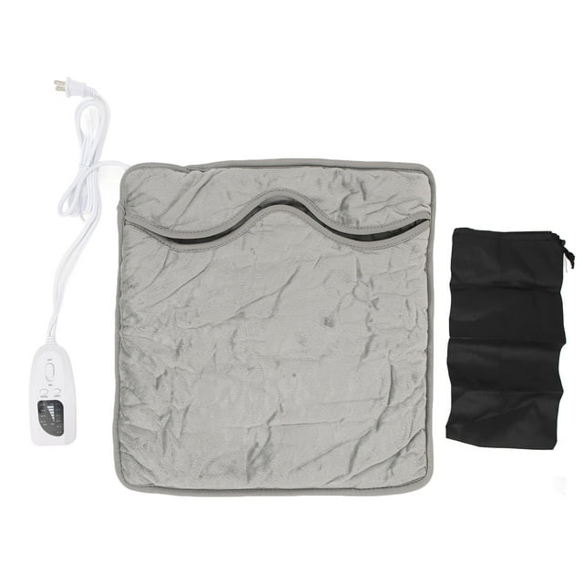 Electric Heated Foot Warmer Extra Large Plug in Heating Pad 6