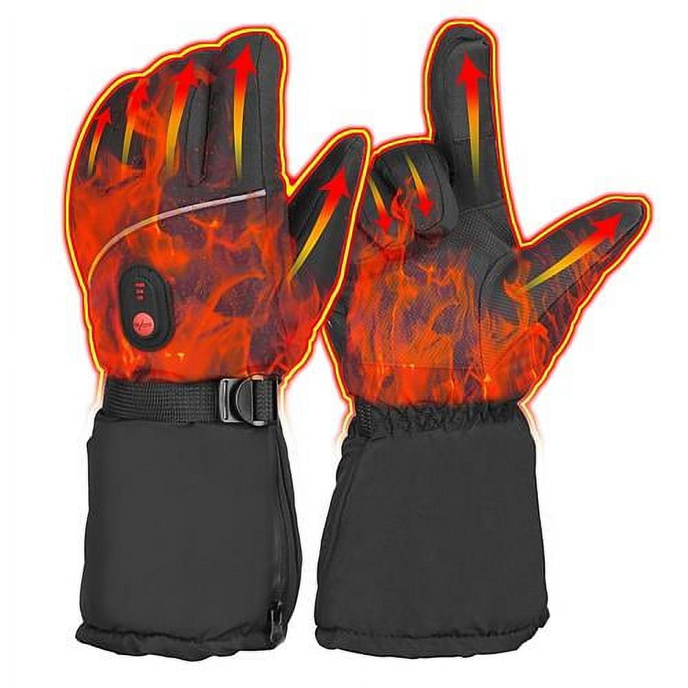 Electric Heated Gloves Battery Powered Usb Touchscreen Thermal Gloves