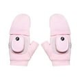 thumbnail image 1 of Electric Heated Gloves, Fingerless Hand Warmers for Women and Man, 3 Temperature Settings, Rapid Heating, Touchscreen Gloves for Winter Cold Weather, USB Type-C Power-Operated(Pink,8.2x3.5"), 1 of 9