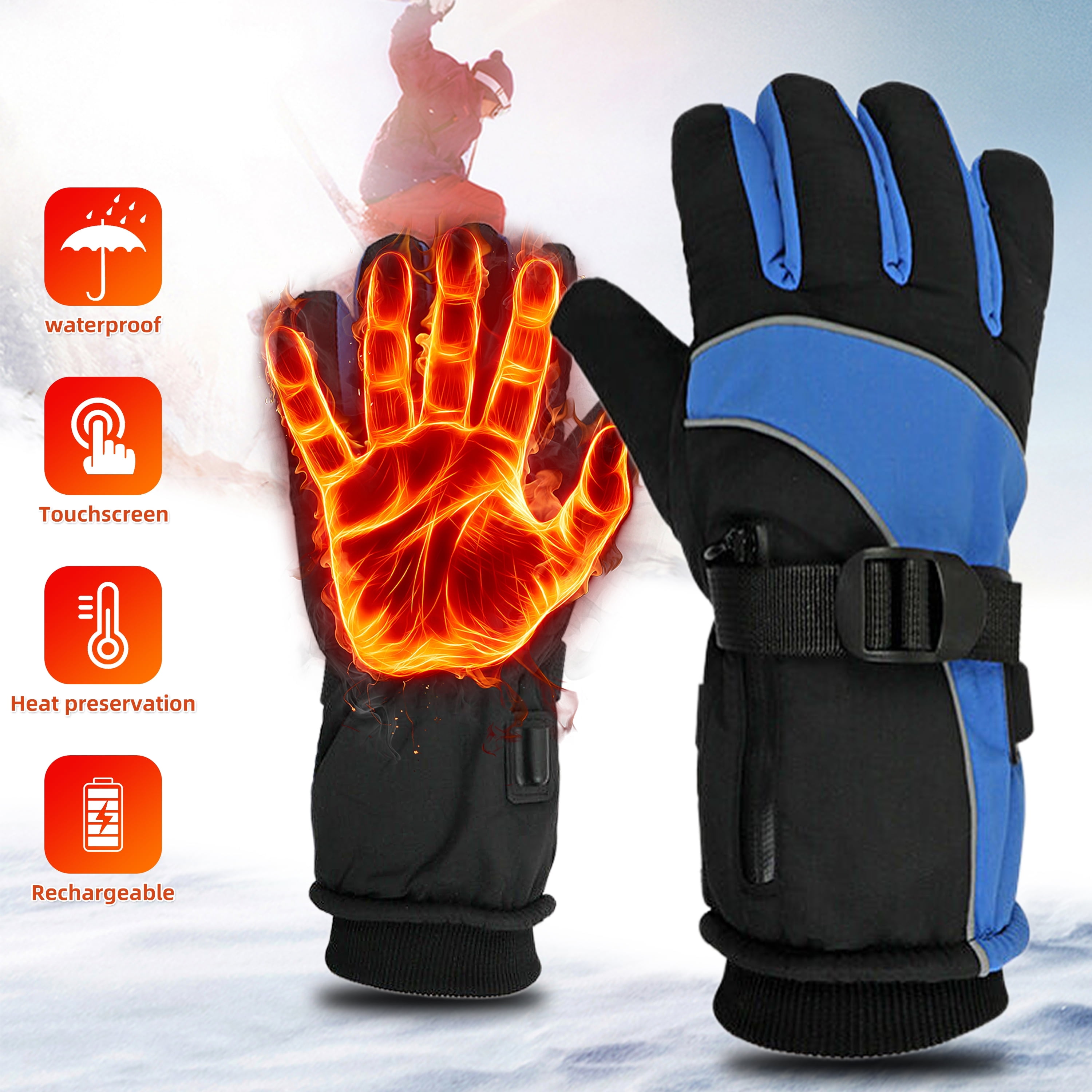 Iheat Heated Gloves Snmubt Heated Glove Liners Men Women Battery