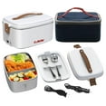 Electric Heated Lunch Box Portable Food Heater 1.8L High capacity 304