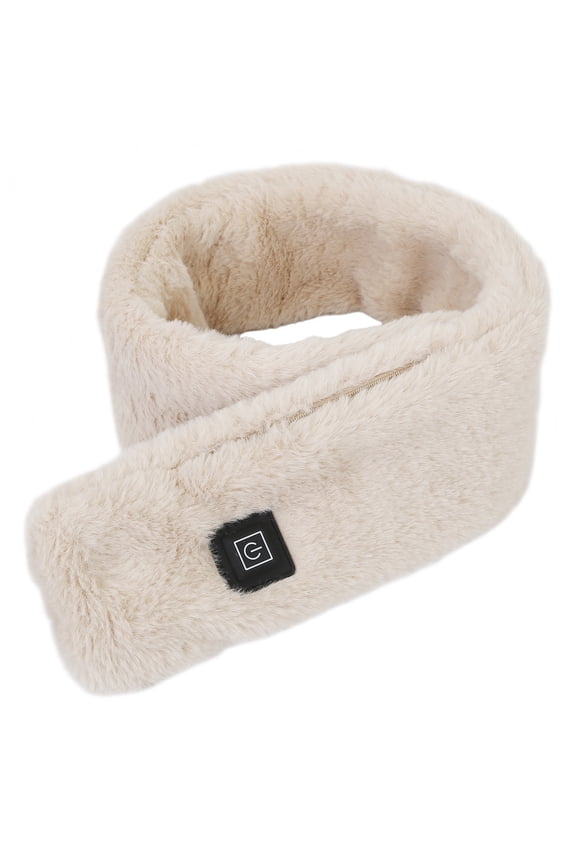Electric Heated Scarf Unisex Heated Neck Wrap, Soft Lightweight Winter Scarf for Adult kids