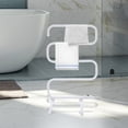 thumbnail image 1 of Electric Heated Towel Rack Warmer S Type Carbon Steel Bars Drying Rack Bathroom, 1 of 11
