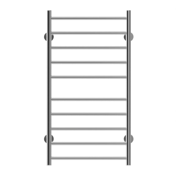 Electric Heated Towel Rack for Bathroom, Wall Mounted Towel Warmer 10 Bar Stainless Steel Towel Dryer, Quick Drying Rack for Home Spa Hotel