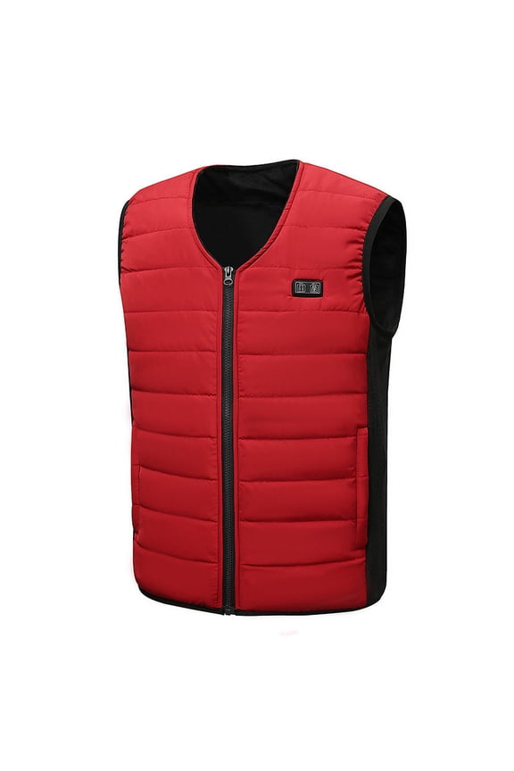 Electric Heated Vest for Men Women, Smart Rechargeable Heating Vest with 12 Heating Zones Dual control Thermal Vest for Riding/Hunting/Hiking