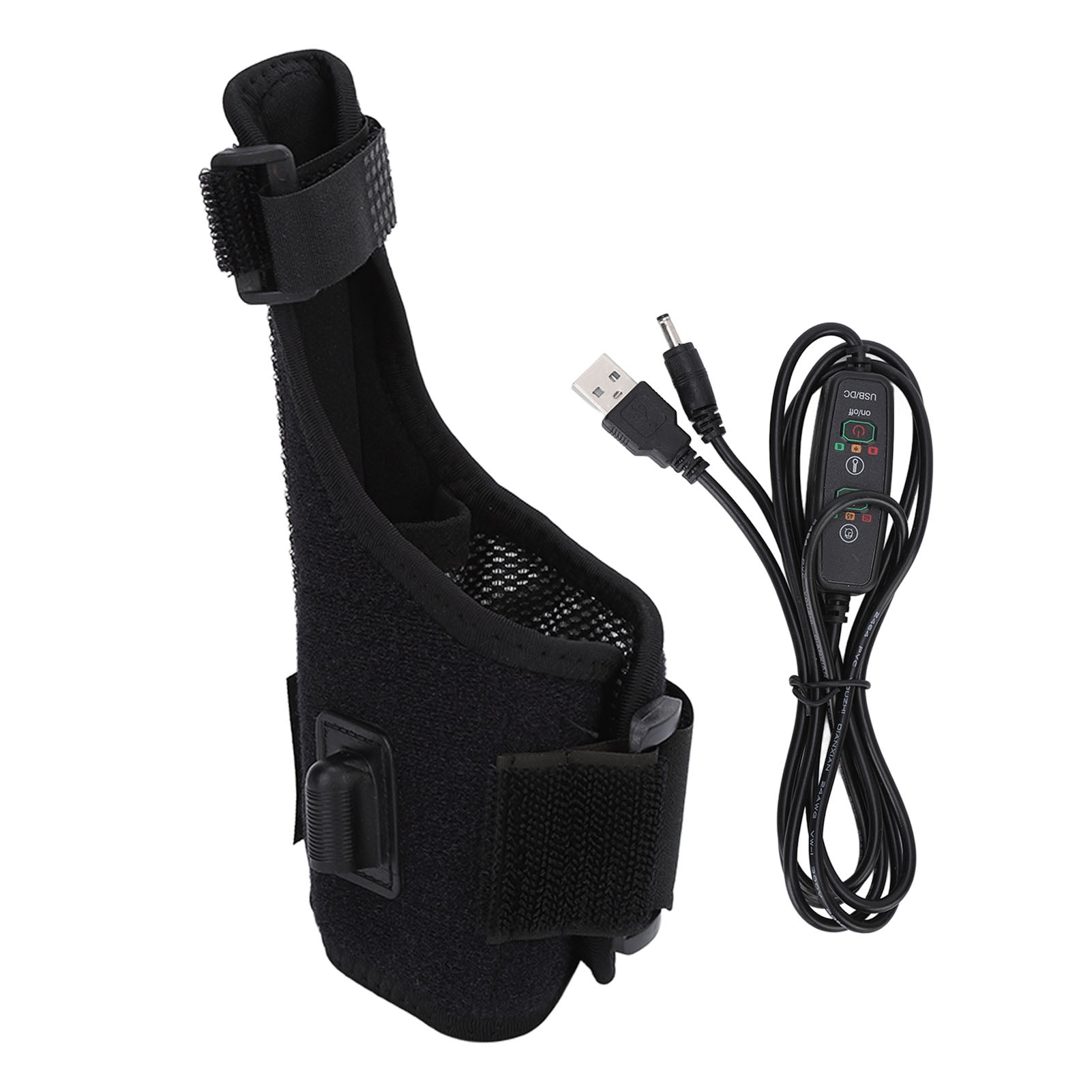 Electric Heated Wrist Brace Temperature Adjust Timing Hot Compress Hand