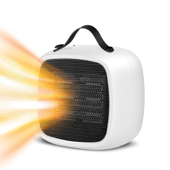 Electric Heater | Advanced And Safe Ceramic Heating | 1000W Mini Electric Heater | Portable | Tilting Switch With Overheat Protection | Desktop | Compact And Stylish Design