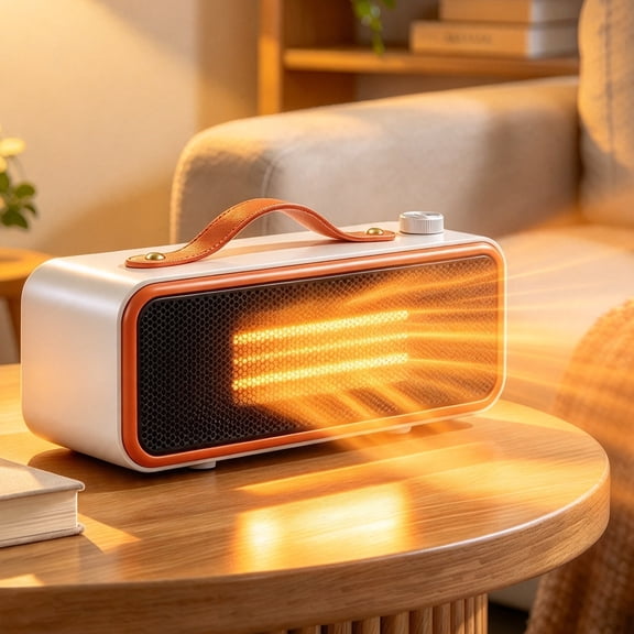 Electric Heaters 650W PTC Instant Heating Portable Desktop Hand Warmer