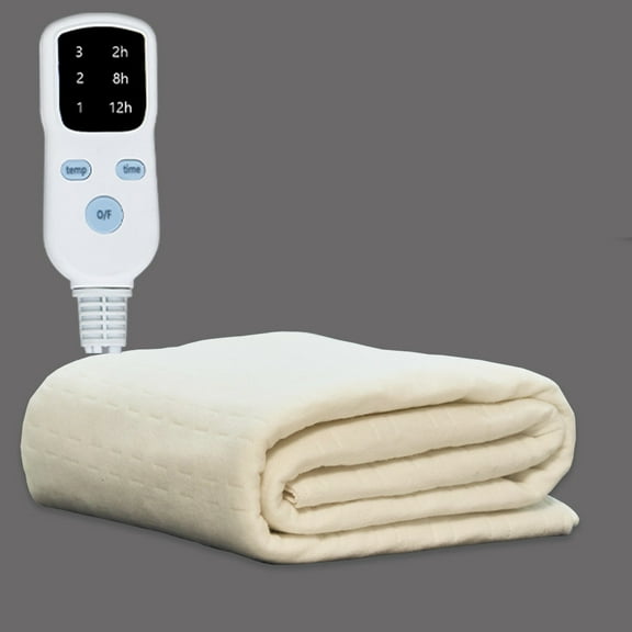 Electric Heating Blanket – Constant Temperature Warming Pad With Soft Fabric, Thick Design, And 54W Power – Warm Bed Mattress Pad For Winter Sleep Or Sofa Rest