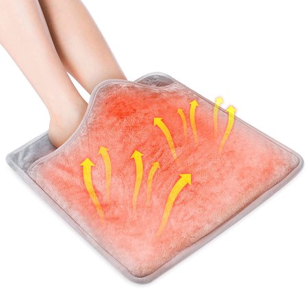 Electric Heating Blanket with 6 Temperature Settings 4 Timer Modes Foot Warmer Heater Mat