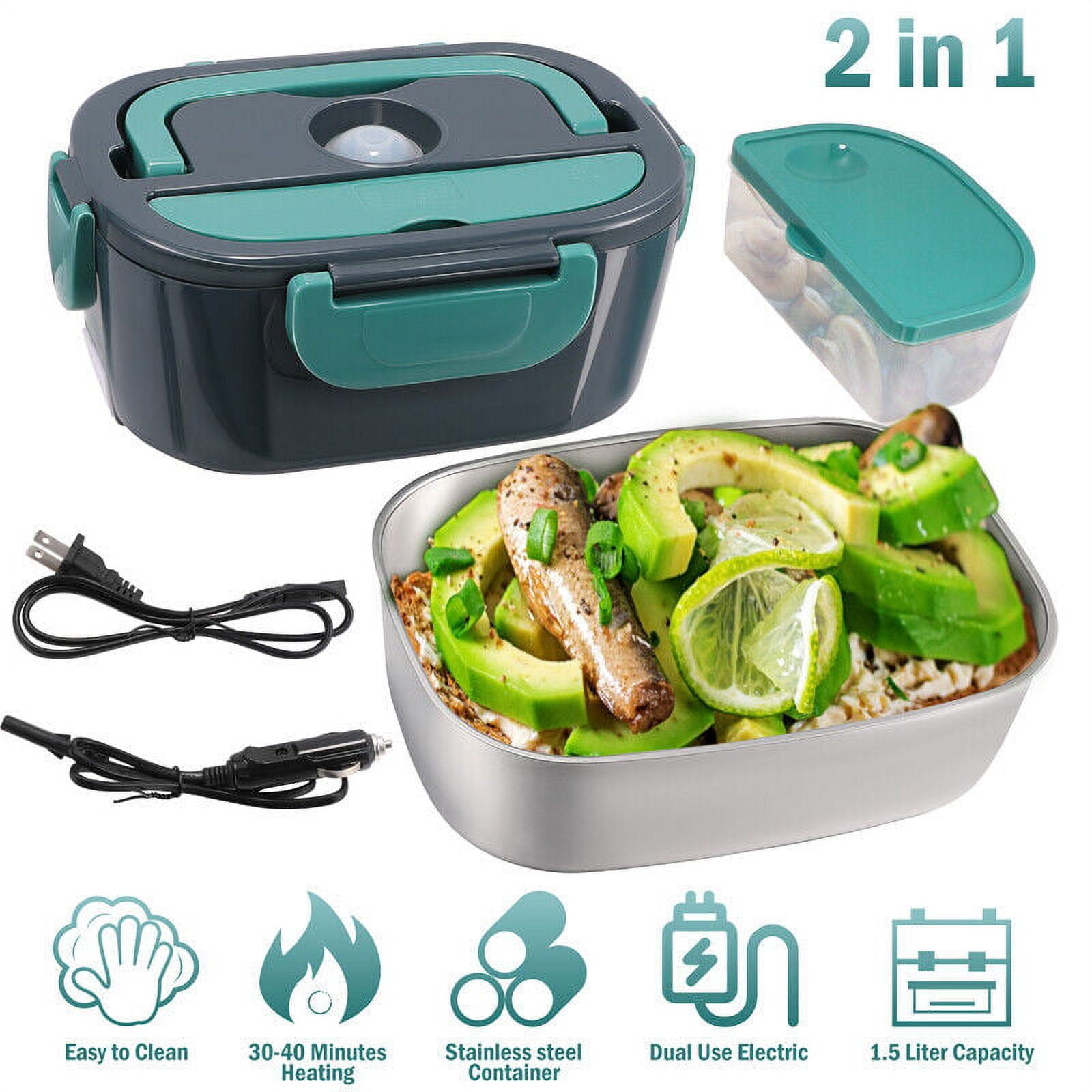 Electric Heating Lunch Box Food Heater/Warmer Portable Heated Lunch