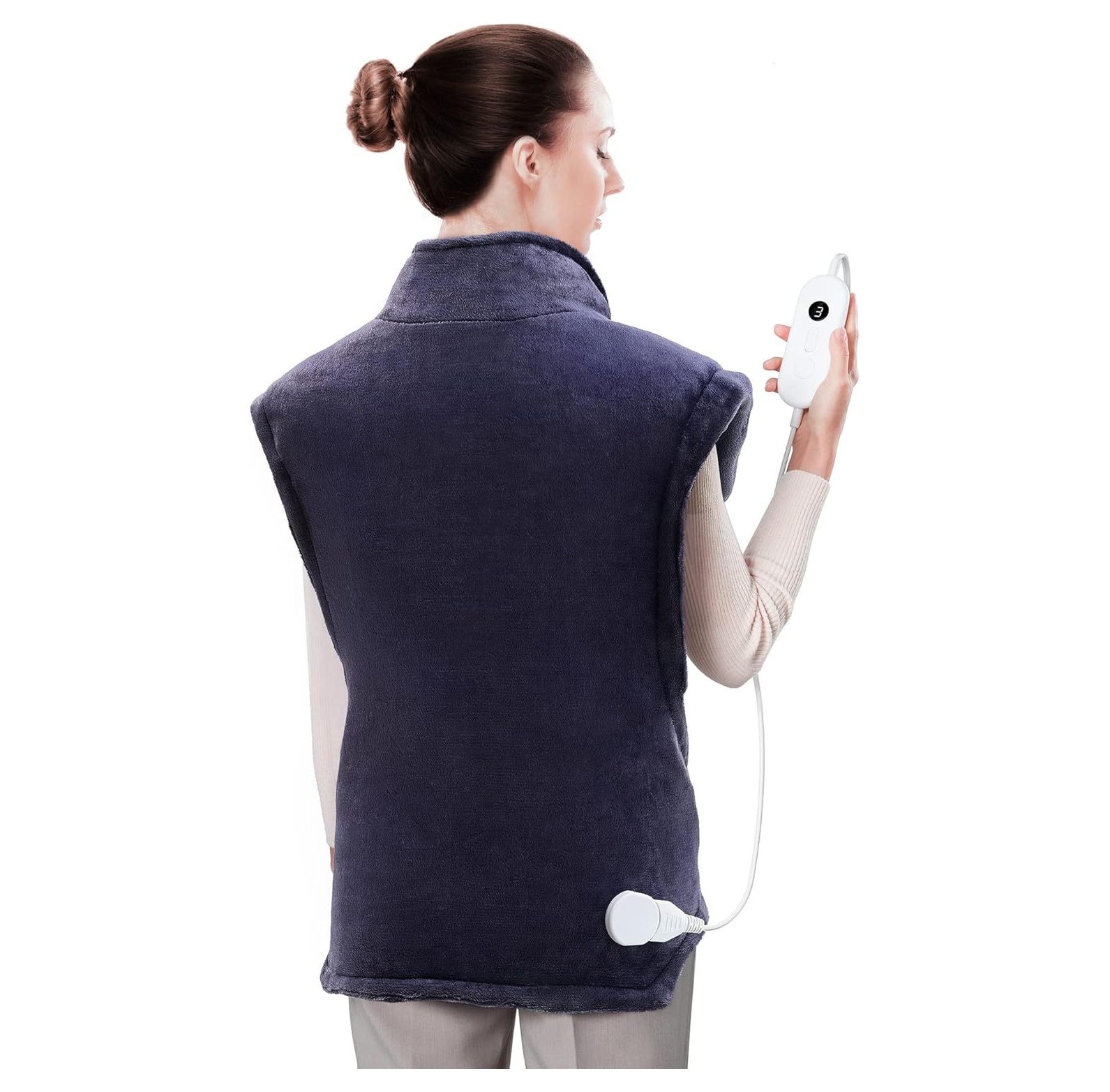 Electric Heating Pad, 35''x27'' Extra Large Wearable Heated Pad for