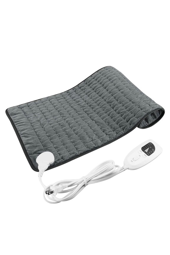 Electric Heating Pad, 76x40cm Large Heating Blanket with 6 Temperature Settings for Back Pain Relief, Office & Bed Use (Machine-Washable, Overheat Protection)