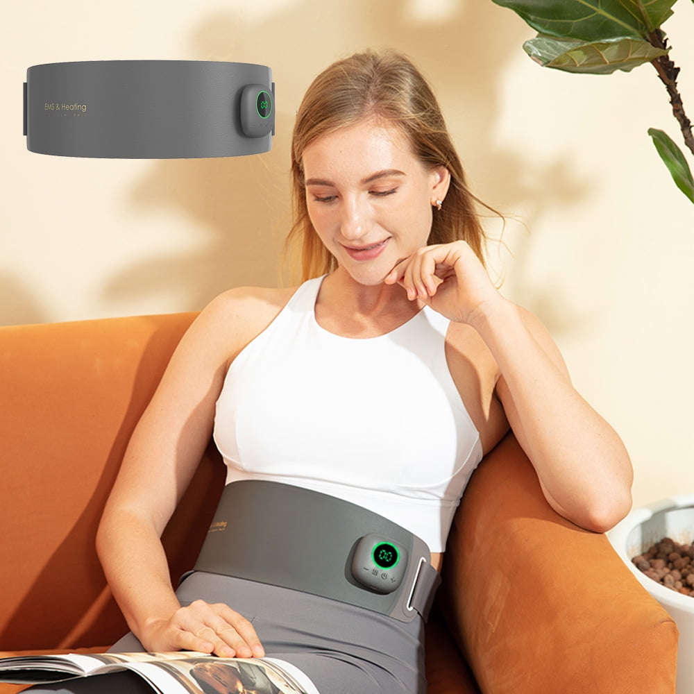 Electric Heating Pad, ABS Stimulator, Portable Cordless Menstrual