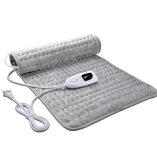 Electric Heating Pad For Back Shoulder Neck/Knee Leg Pain Cramps And
