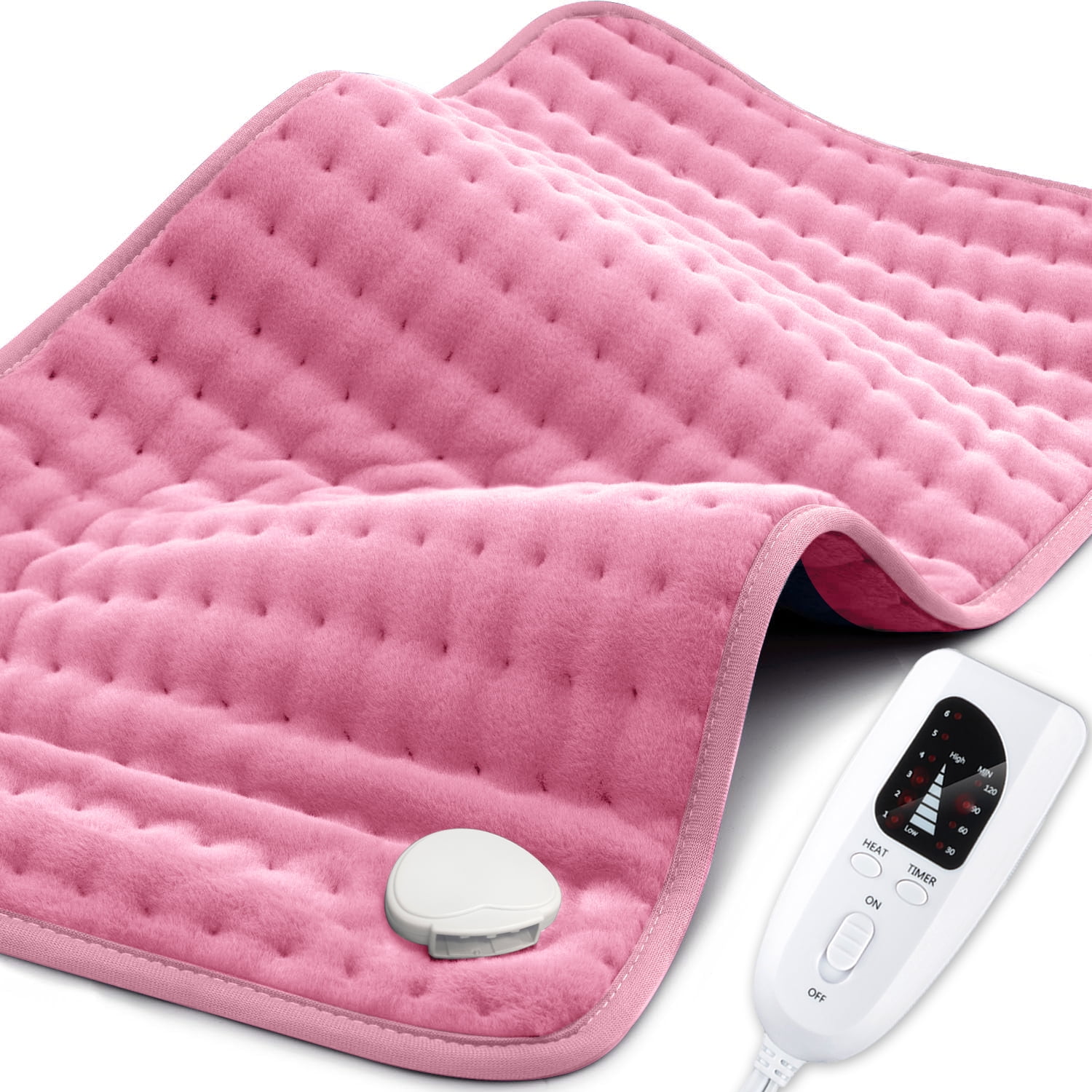 Electric Heating Pad for Neck,Back,Shoulders, Period Cramps Pain and so