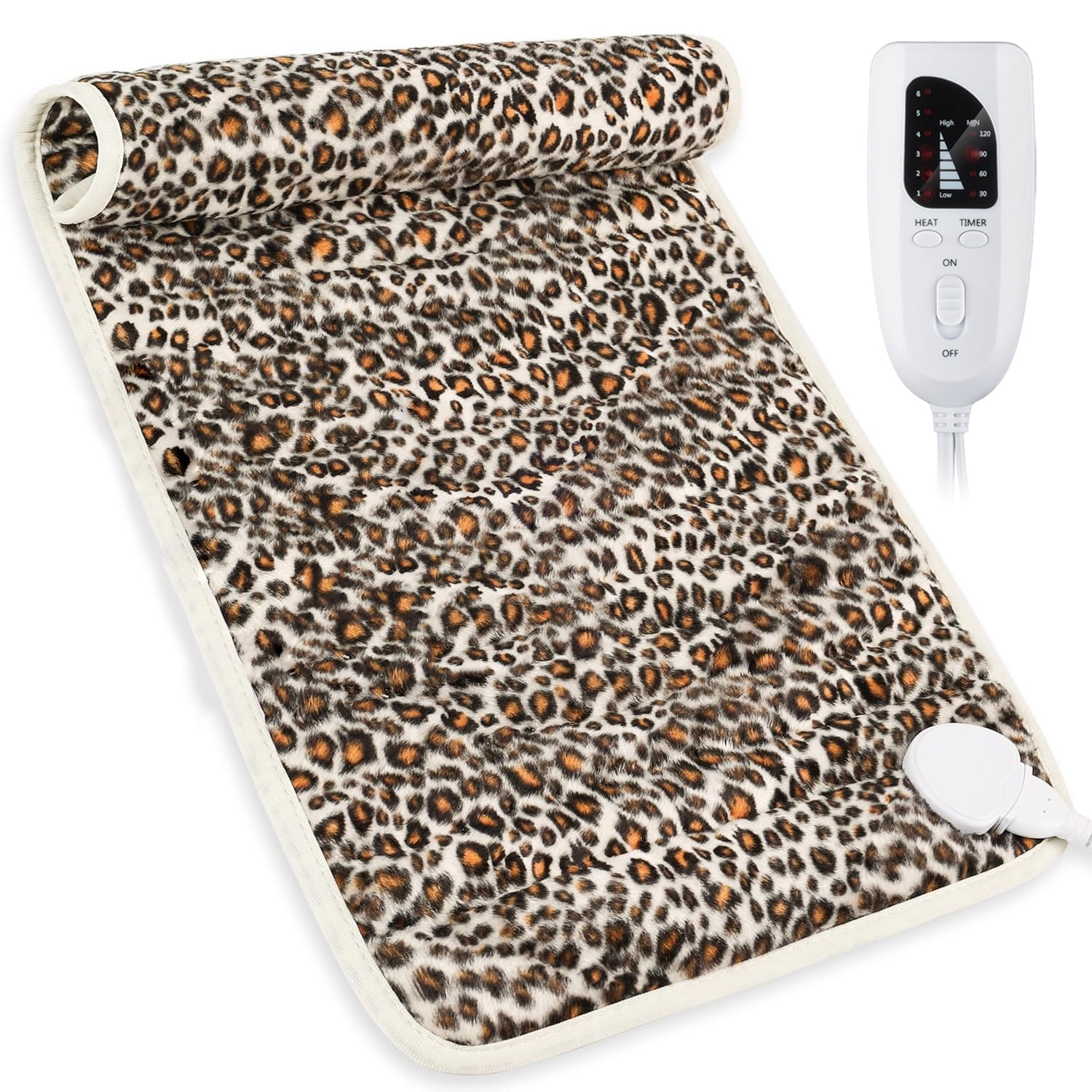 Electric Heating Pad for Neck,Back,Shoulders, Period Cramps Pain and so