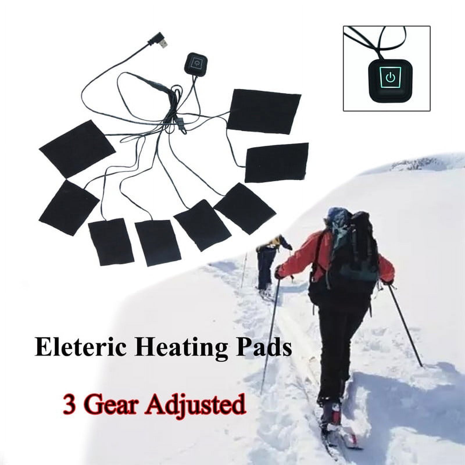 Electric Heating Pad, USB Electric Heating Pads Cloth 3 Gears