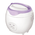 thumbnail image 1 of Electric Heating Rice Cooker (Violet/White), 1 of 5