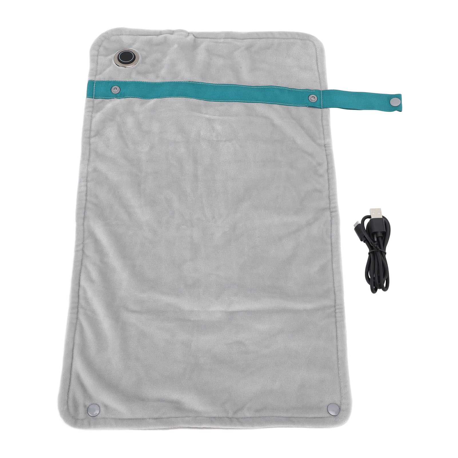 Electric Heating Throw, Lightweight Polyester Fiber USB Heated Blanket  For Indoor