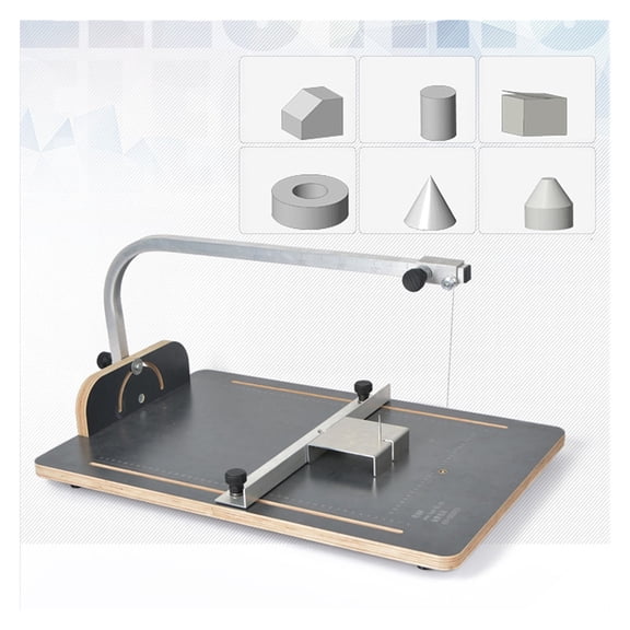 Electric Heating Wire Cutting Machine Low Density Foam Pearl Cotton Cutter Styrofoam Table 600x400mm ,Easy to Use