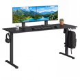 Electric Height Adjustable Standing Desk Home Office Computer ...