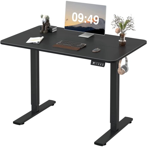Waltmart Desk Computer In Store Electric Height Adjustable Standing Desk Large 40 x 24 Inches Sit Stand ...