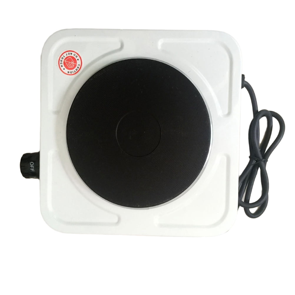 Electric Hob Portable Stove Tabletop Burner Camping Desktop Furnace White
