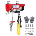 thumbnail image 1 of Electric Hoist, 1320LBS Lift Electric Winch with Remote Control Power System, 39ft Lifting Height,110V Winch Overhead Crane Ceiling Pulley for Lifting Pulling Building Garages Warehouse, 1 of 7