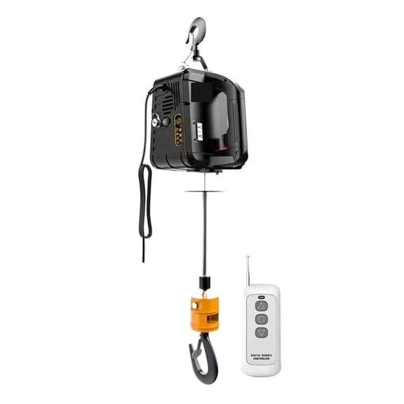 Electric Hoist,500Kg Portable Crane Electric Hoist For Cars, Home Improvement, Cargo Handling, Production Workshop Lifting