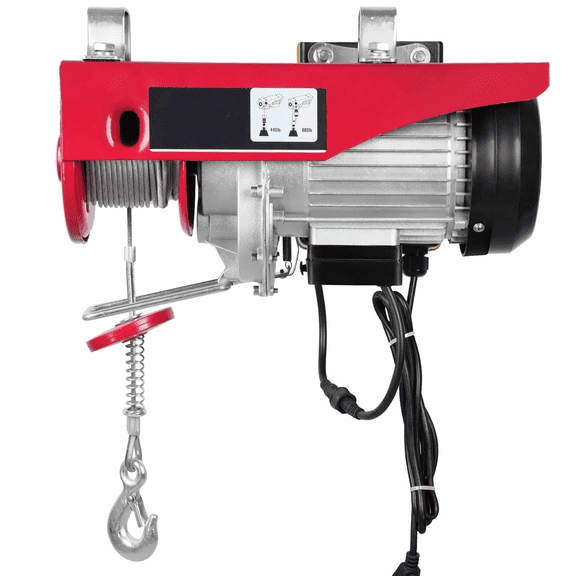 Electric Hoist 880lbs Wireless Remote Control - 110V Attic Lift, Garage & Warehouse - 20/40ft Height - Copper Motor, Heavy Duty