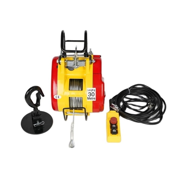 Electric Hoist,Household Small Crane Portable Suspension Hoist Line Control Lifting Crane Lifting Tools And Equipment ,Outstanding Load Capacity