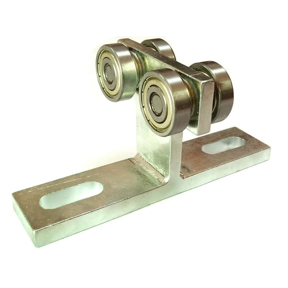Electric Hoist Installation Roller Trolley 4 Wheel Trolley Assembly 2PCS Silent for use with 1-5/8" Wide and All 1-5/8" or Taller Strut Channel