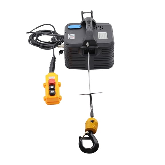 Electric Hoist,Wireless Remote Control Home Portable Air Conditioning Small Crane Hoist Elevator Small Crane Hoist ,Outstanding Load Capacity