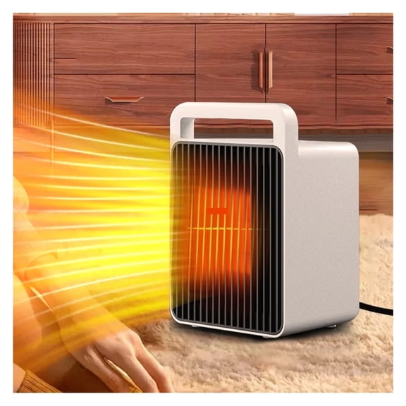 Electric Hot Air Blower Home Office Warmer Fan Portable Electric Fan Heater Desktop ,Fast Warm Air Delivery