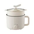 thumbnail image 1 of Electric Hot Pot with Stainless Steel Steamer, Multi-Functional Skillet Dual Fast Heating Portable,Electric Cooker Non-Stick,Cooker Pot for Shabu-Shabu Noodles Soup Oatmeals, 1 of 8