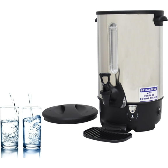 Electric Hot Water Dispenser Boiler Instant Boiling Machine Heater Kettle 5.7Gal Coffee Tea Beverage Heat Warmer