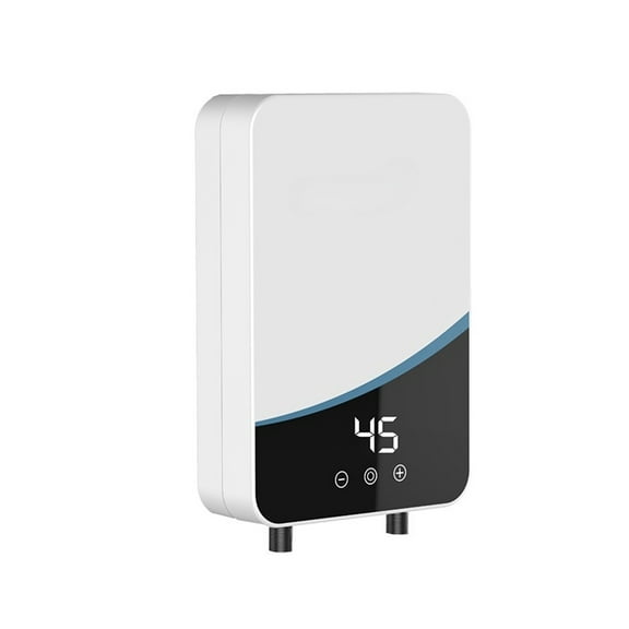 Electric Hot Water Heater Instant Heating Water Heater Bathroom Shower Tankless Household Hot-Water Heater 3500W/5500W ,Lightweight Portable Design