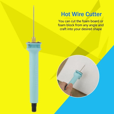 Electric Hot Wire Foam Cutter Polystyrene Cutting Machine Pen Handheld Engraver Craft Tool for DIY Art Projects, 2.6 inches / 6.5 cm