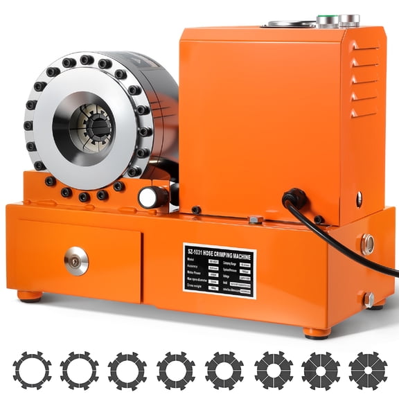 Hydraulic Hand Crimper Tool Orange Hydraulic Hose Fitting Crimper for Factory Use