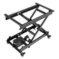 thumbnail image 1 of Electric Hydraulic Lift Table 330 lbs | 28in Adjustable Cart on 4 Casters | Mobile Scissor Lift Workbench, 1 of 11