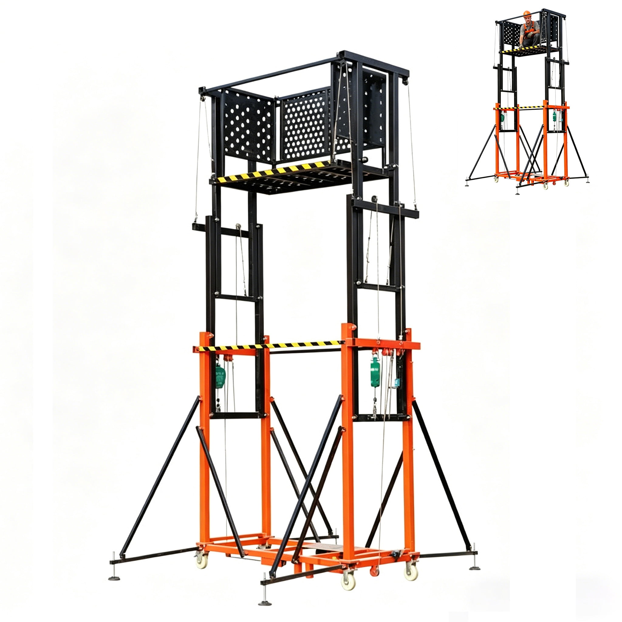 Electric Hydraulic Lift Table Cart, Heavy Duty Scissor Lift Table with ...