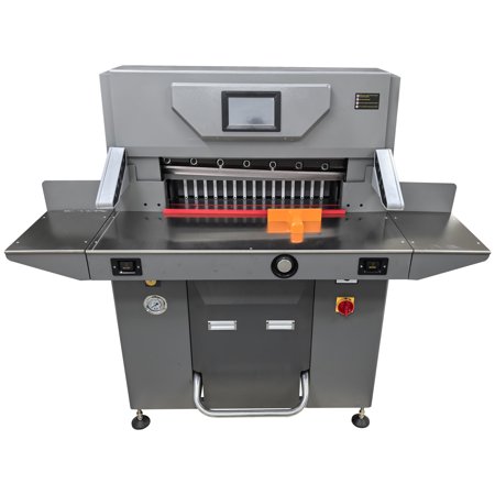Electric Hydraulic Paper Cutter with Digital Touch Screen 26.38in Cutting Width 220V 2200W