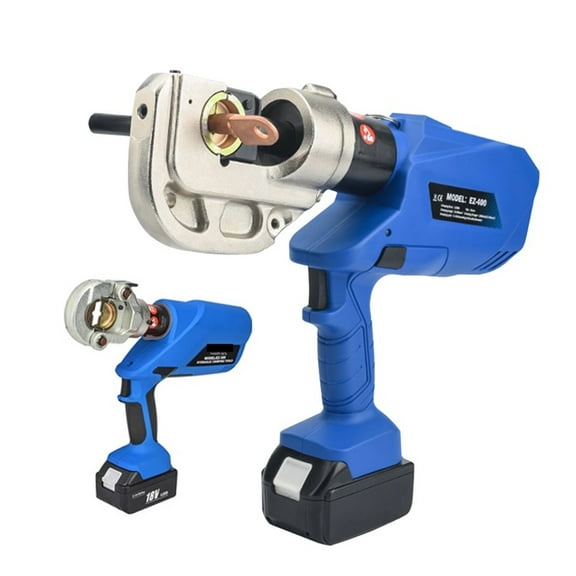 Electric Hydraulic Pliers EZ-300/EZ-400 Rechargeable Cable Copper And Aluminum Terminal Crimping Pliers Lithium Battery 18V