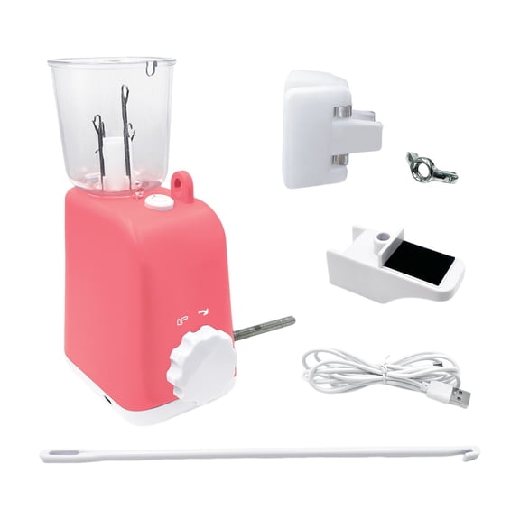 Electric I-Cord Knitting Machine,Automatic I-Cord Knitting Machine,Electric Efficiently Diy Knitting Crochet Machine for Crocheters