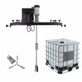 thumbnail image 1 of Electric IBC tote Mixer 275 Gallon Industrial Tank Agitator Overheat Protection, AC110V, Stainless steel, 1-4000mPas Viscosity, 1 of 3