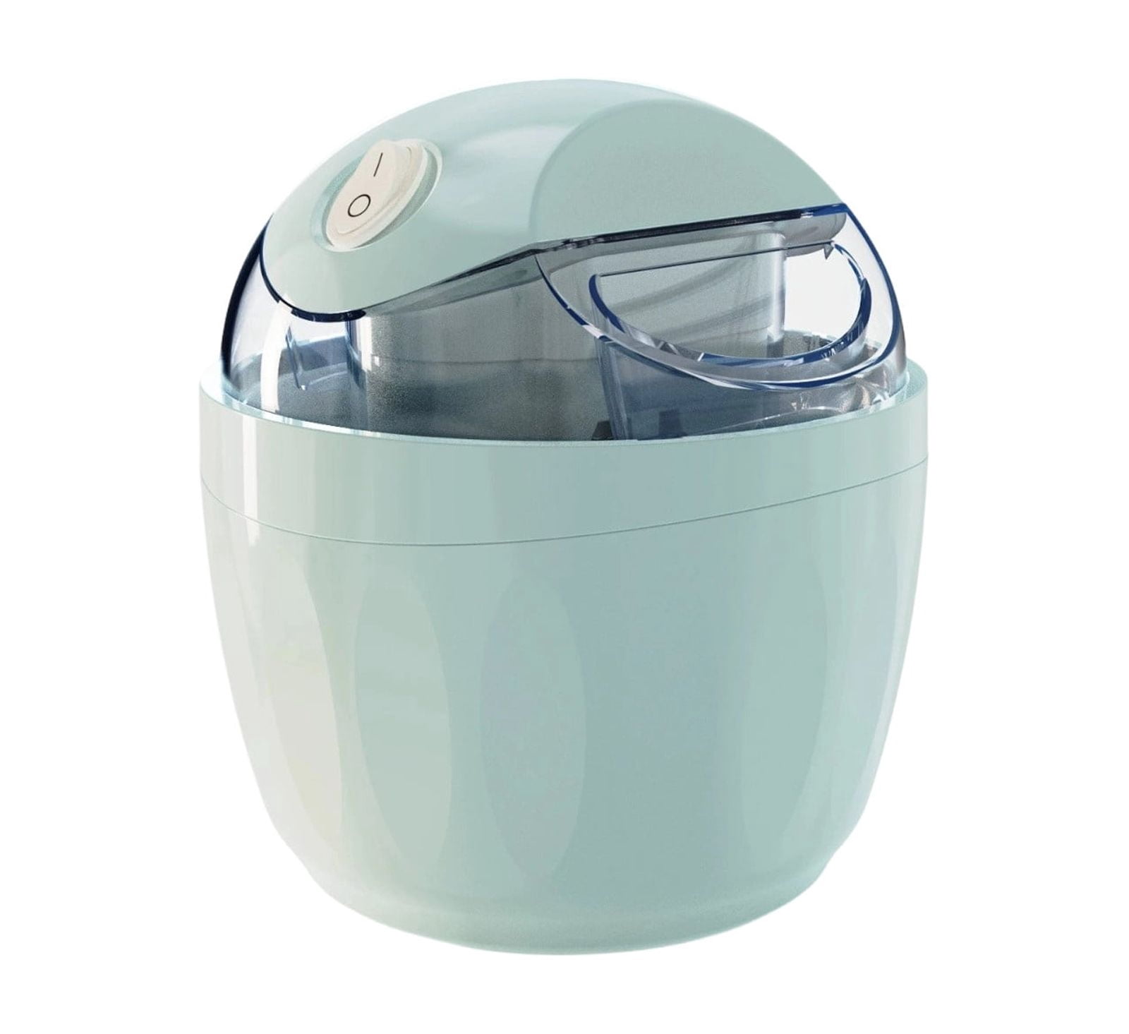Electric Ice Cream Maker with Easy-Lock Lid, Freezer Bowl for Healthy & Homemade Frozen Yogurt, Sorbet and Gelato, Mini Kitchen Appliance for Summer Desserts for Kids ()